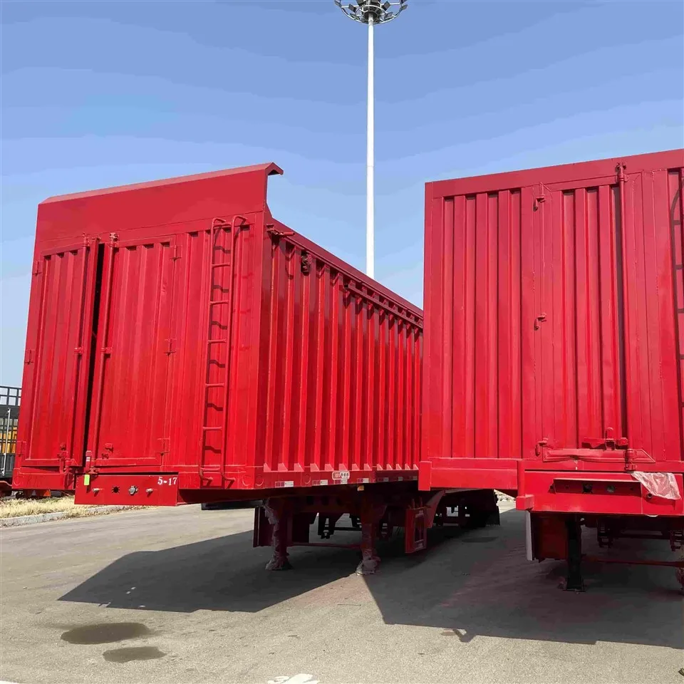 Vozidlo přívěsu 40 stop 53 stop uzavřené skříňky typu dodávkového přívěsu